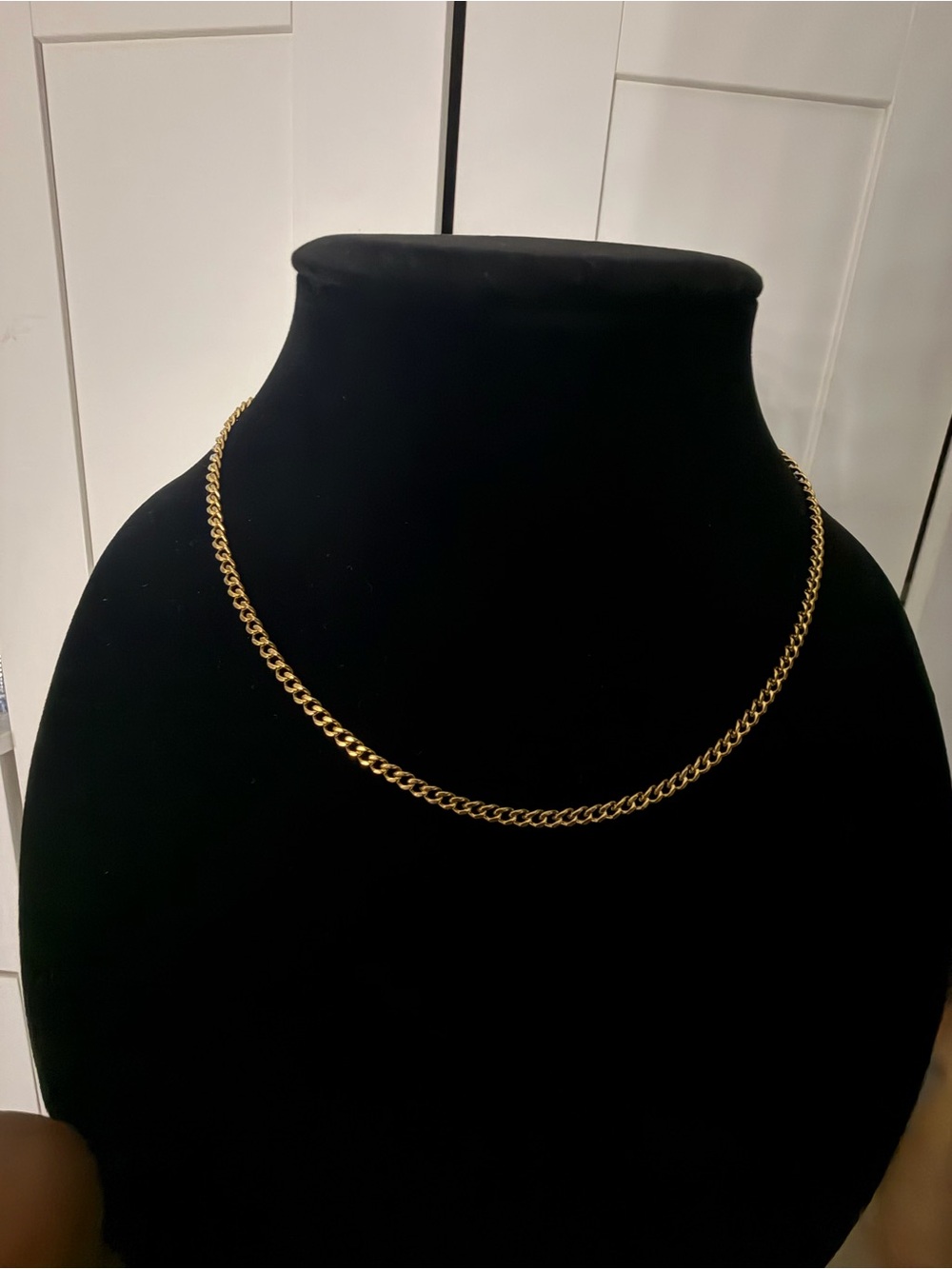 Source Unknown Gold Rope Chain Necklace